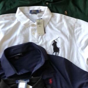 Ralph Lauren and Nike apparel..